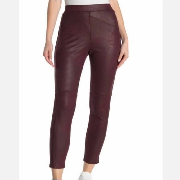 Free People Pants - Free People Faux Suede Leggings | Size 27 | Pull-On Skinny Pants